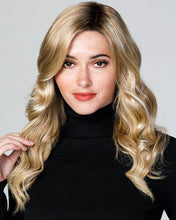 Load image into Gallery viewer, Top Coverage Wavy 18 inch | Lace Front & Monofilament Synthetic Hair Topper by Jon Renau
